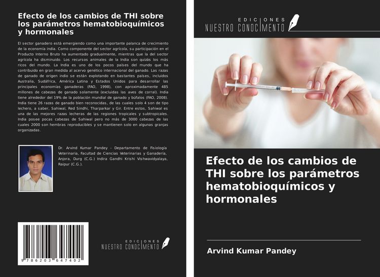 Produktbild: Efecto de los cambios de THI sobre los par&aacute;metros hematobioqu&iacute;micos y hormonales