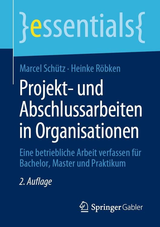 Produktbild: Projekt- und Abschlussarbeiten in Organisationen