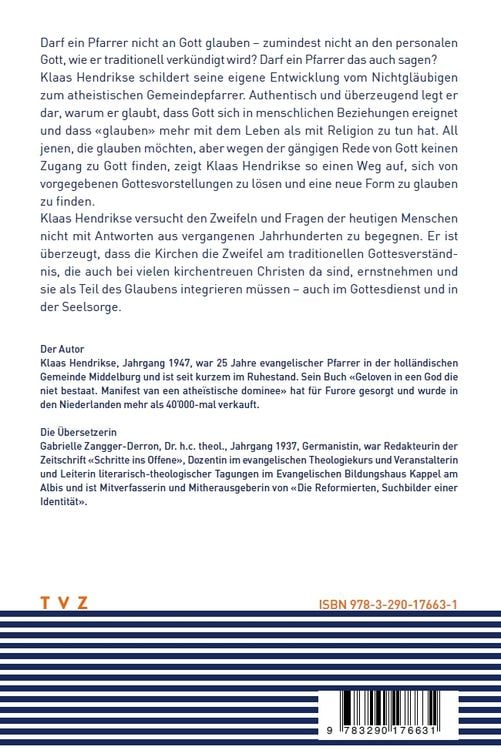 Produktbild: Glauben an einen Gott, den es nicht gibt