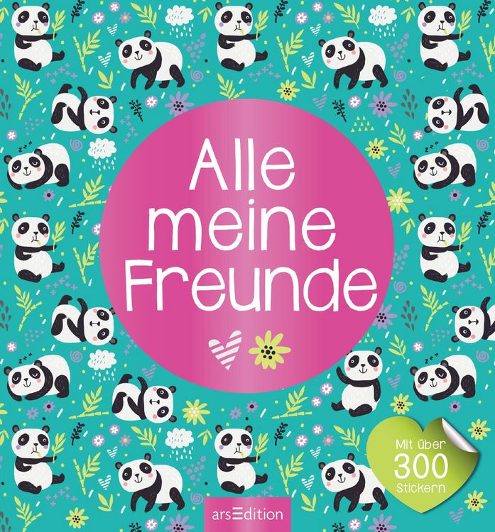 Produktbild: Alle meine Freunde &ndash; Panda | Mit &uuml;ber 300 Stickern