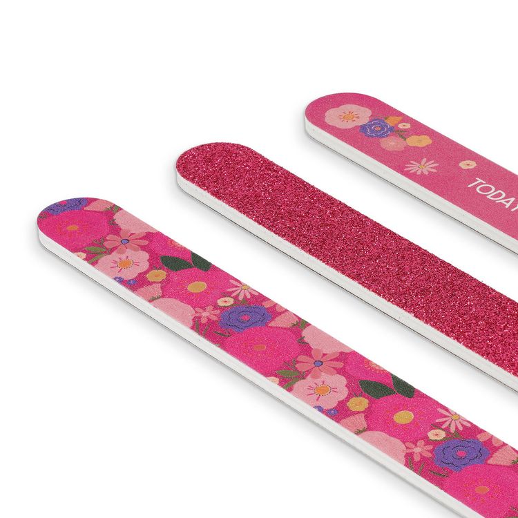 Produktbild: Legami 3er Set Nagefeilen - Blumen