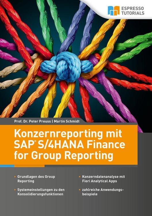 Produktbild: Konzernreporting mit SAP S/4HANA Finance for Group Reporting