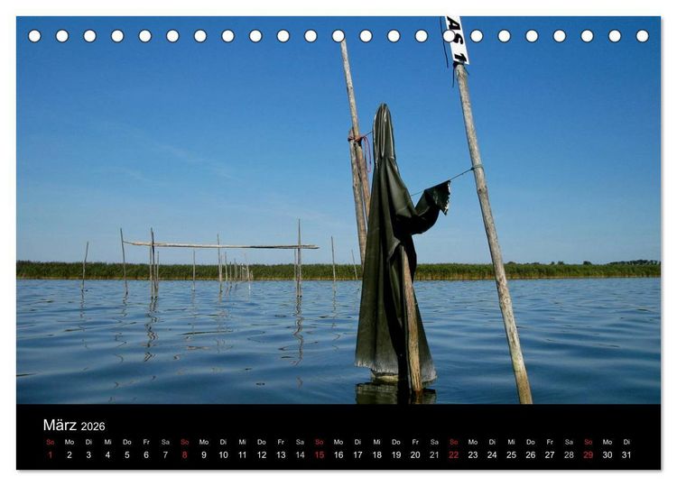 Produktbild: Wasserwandern in Mecklenburg-Vorpommern (Tischkalender 2026 DIN A5 quer), CALVENDO Monatskalender