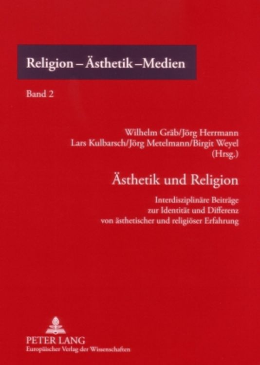 Produktbild: &Auml;sthetik und Religion