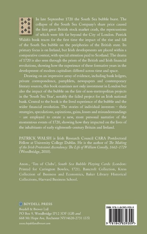 Produktbild: The South Sea Bubble and Ireland