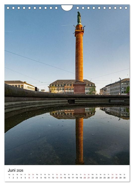 Produktbild: Darmstadt erleben! (Wandkalender 2026 DIN A4 hoch), CALVENDO Monatskalender