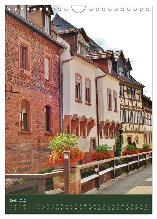 Produktbild: Verwunschene S&uuml;dpfalz (Wandkalender 2026 DIN A4 hoch), CALVENDO Monatskalender