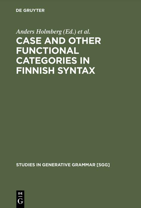 Produktbild: Case and Other Functional Categories in Finnish Syntax