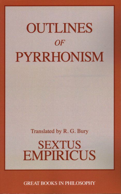 Produktbild: Outlines of Pyrrhonism
