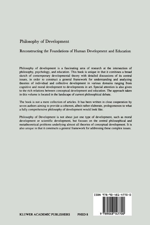 Produktbild: Philosophy of Development