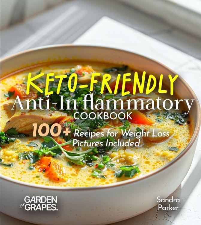 Produktbild: Keto-Friendly Anti-Inflammatory Cookbook