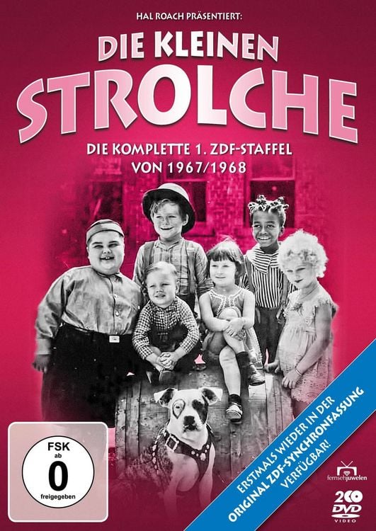 Produktbild: Die kleinen Strolche - Die komplette 1. ZDF-Staffel von 1967/1968 mit Originalsynchro (Filmjuwelen) [2 DVDs]