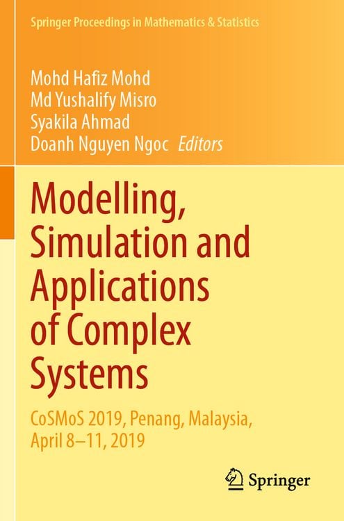 Produktbild: Modelling, Simulation and Applications of Complex Systems