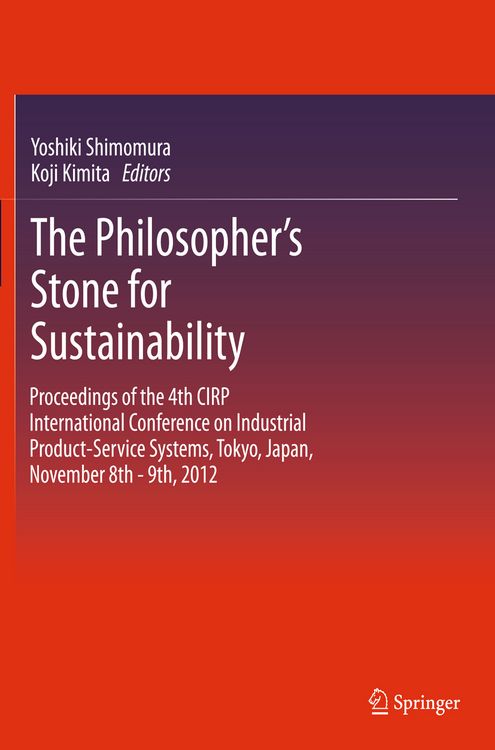 Produktbild: The Philosopher's Stone for Sustainability