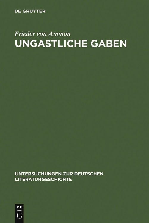 Produktbild: Ungastliche Gaben