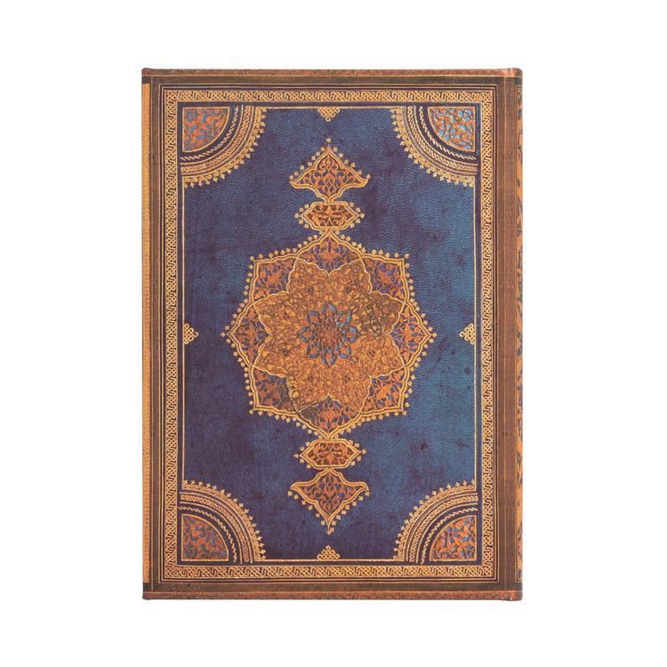 Produktbild: Hardcover Notizbuch Safawidisch Indigo, Midi, Liniert