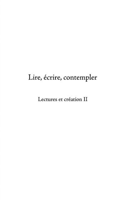 Produktbild: Lecture et creation t. 2