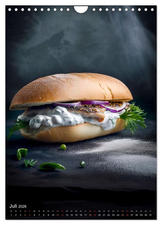 Produktbild: Cooles Fingerfood (Wandkalender 2026 DIN A4 hoch), CALVENDO Monatskalender