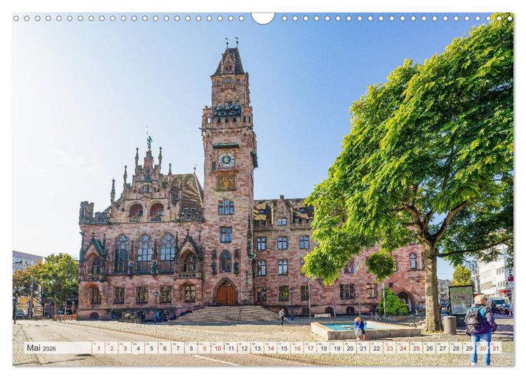 Produktbild: Saarbr&uuml;cken Impressionen (Wandkalender 2026 DIN A3 quer), CALVENDO Monatskalender