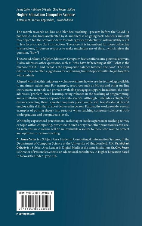 Produktbild: Higher Education Computer Science