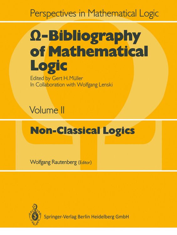 Produktbild: Ω-Bibliography of Mathematical Logic