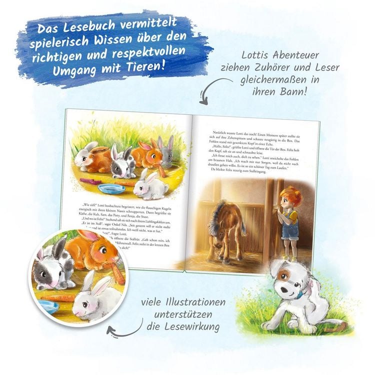 Produktbild: TR&Ouml;TSCH - Lotti, die kleine Tier&auml;rztin "Unerwarteter Besuch" | Liebevoll illustriertes Kinderbuch &uuml;ber Lotti und ihre tierischen Patienten. Kinderbuch &uuml;ber Umgang mit Tieren | Ab 6 Jahren