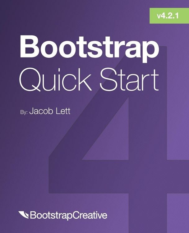 Produktbild: Bootstrap 4 Quick Start