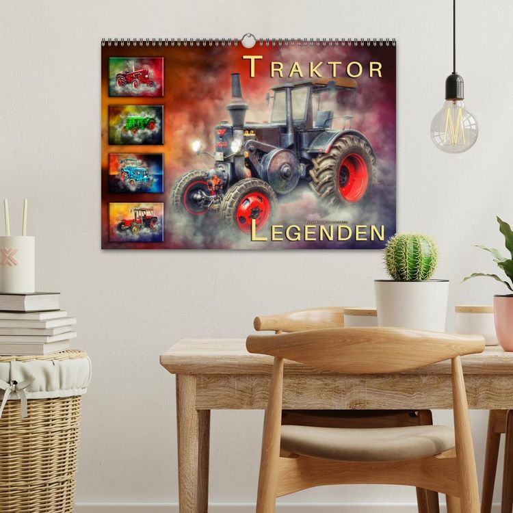 Produktbild: Traktor Legenden (Wandkalender 2026 DIN A3 quer), CALVENDO Monatskalender