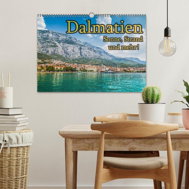 Produktbild: Dalmatien - Sonne, Strand und mehr (Wandkalender 2026 DIN A3 quer), CALVENDO Monatskalender