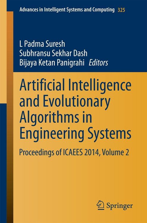 Produktbild: Artificial Intelligence and Evolutionary Algorithms in Engineering Systems