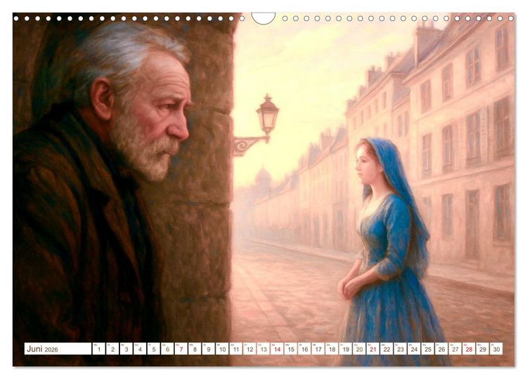 Produktbild: Victor Hugo (Wandkalender 2026 DIN A3 quer), CALVENDO Monatskalender