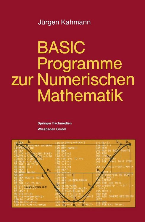 Produktbild: BASIC-Programme zur Numerischen Mathematik