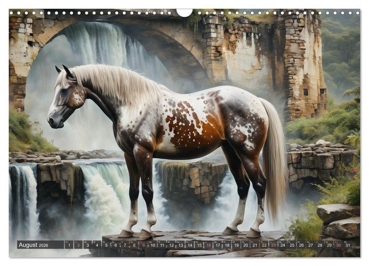 Produktbild: Sch&ouml;ne wilde Mustangs (Wandkalender 2026 DIN A3 quer), CALVENDO Monatskalender