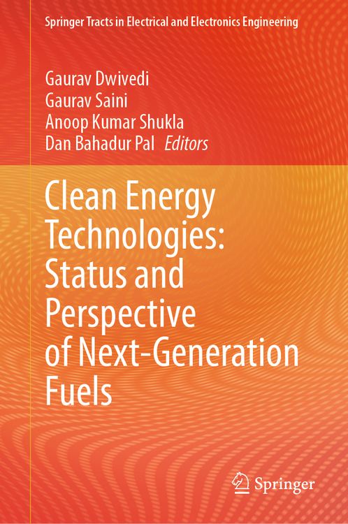 Produktbild: Clean Energy Technologies: Status and Perspective of Next-Generation Fuels