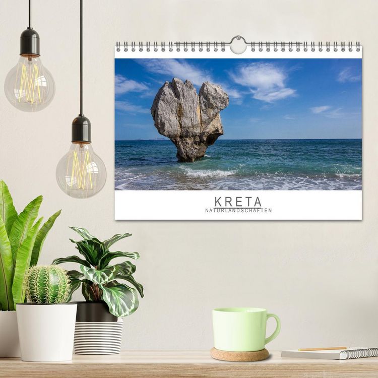 Produktbild: Kreta - Naturlandschaften (Wandkalender 2026 DIN A4 quer), CALVENDO Monatskalender