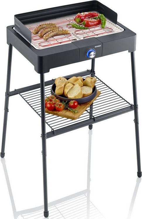 Produktbild: Severin PG 8566 Elektro Tischgrill Kontrollleuchte Schwarz
