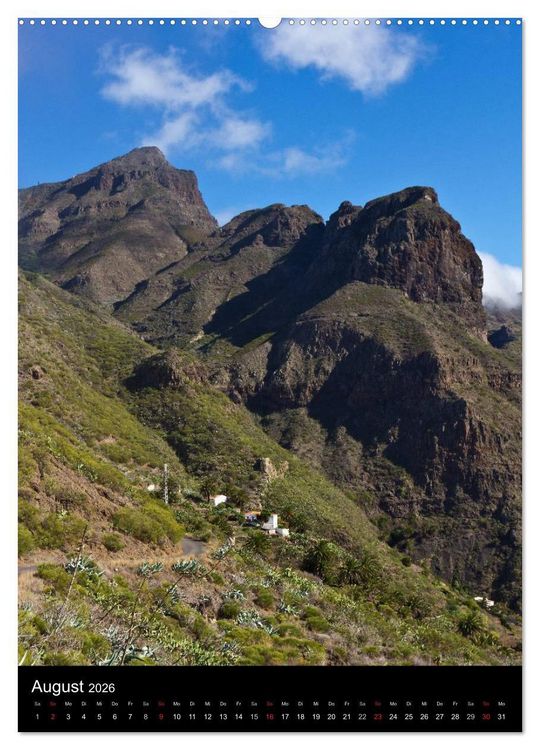 Produktbild: Teneriffa - Magie einer Insel (Wandkalender 2026 DIN A2 hoch), CALVENDO Monatskalender