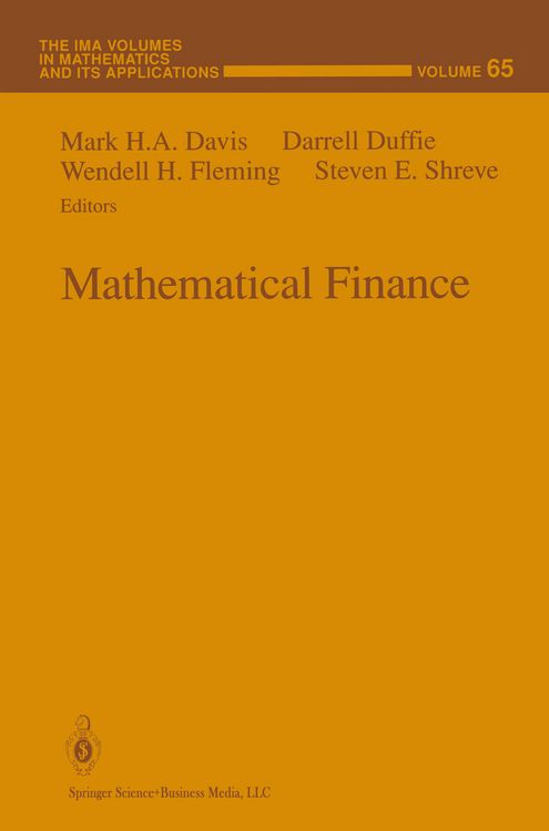Produktbild: Mathematical Finance