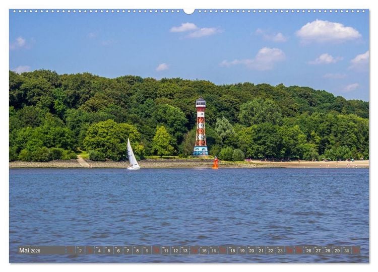Produktbild: Wegweiser der Meere (Wandkalender 2026 DIN A2 quer), CALVENDO Monatskalender