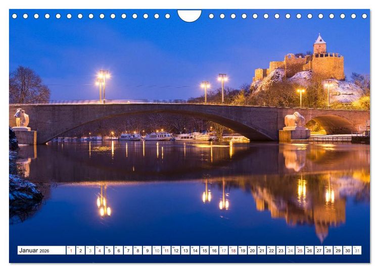 Produktbild: Sachsen-Anhalt - Schl&ouml;sser und Burgen (Wandkalender 2026 DIN A4 quer), CALVENDO Monatskalender