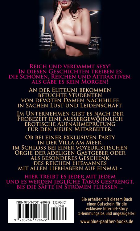 Produktbild: Die woll&uuml;stigen Partys der Sch&ouml;nen und Reichen | Erotische Geschichten