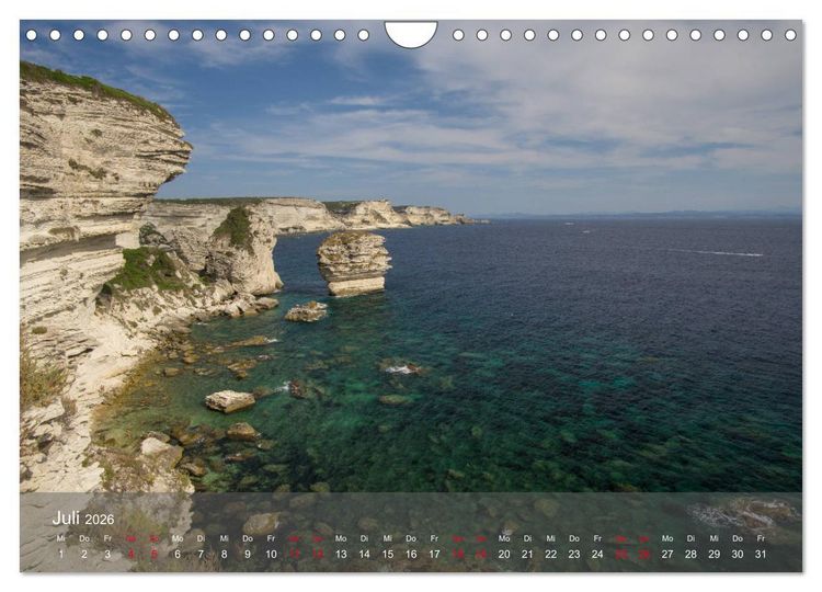 Produktbild: Korsika - Faszinierende Landschaften (Wandkalender 2026 DIN A4 quer), CALVENDO Monatskalender