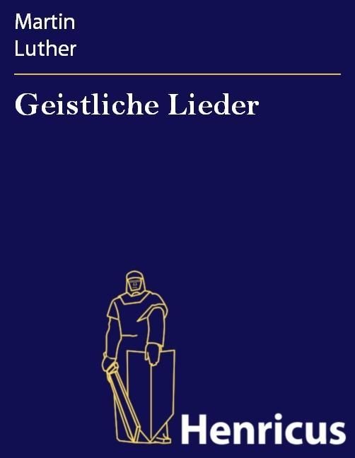 Produktbild: Geistliche Lieder