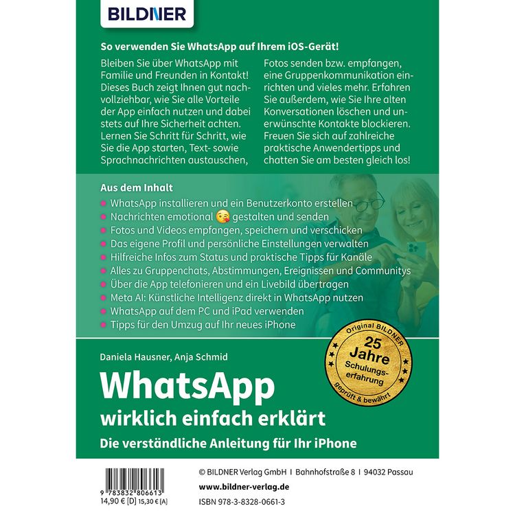 Produktbild: WhatsApp wirklich einfach erkl&auml;rt - Die verst&auml;ndliche Anleitung f&uuml;r Ihr iPhone