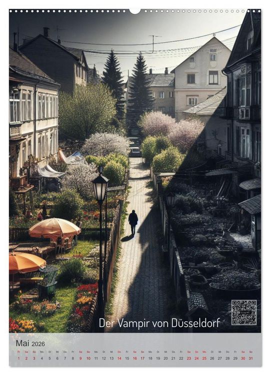 Produktbild: True Crime - Schatten der Vergangenheit (hochwertiger Premium Wandkalender 2026 DIN A2 hoch), Kunstdruck in Hochglanz