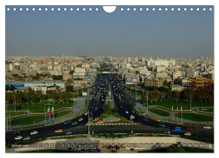 Produktbild: Iran - Eine Bilder-Reise (Wandkalender 2026 DIN A4 quer), CALVENDO Monatskalender