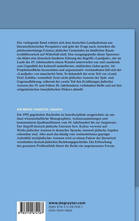 Produktbild: Land, Dorf, Kehilla