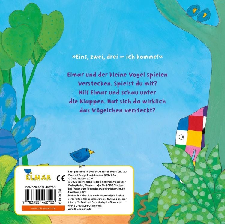 Produktbild: Elmar: Elmar spielt Verstecken