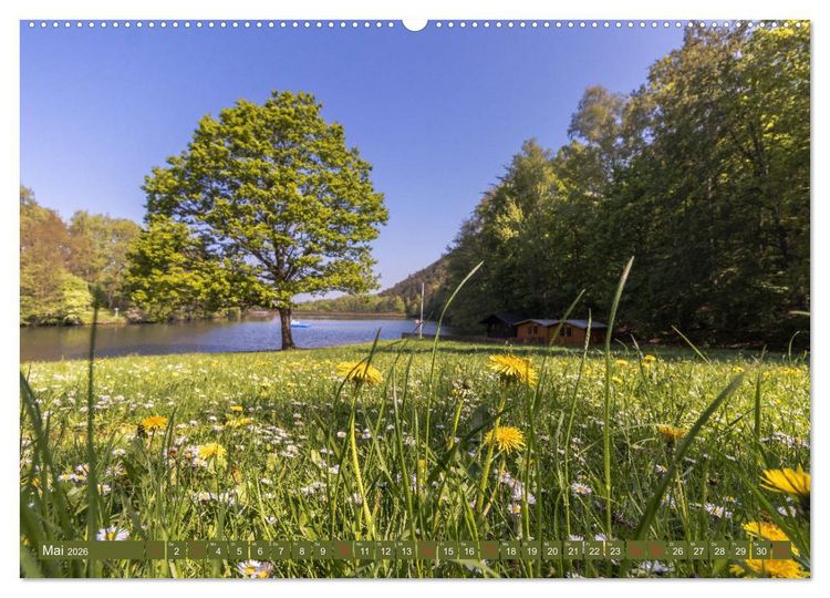 Produktbild: Ein Sommertag in Gernrode (hochwertiger Premium Wandkalender 2026 DIN A2 quer), Kunstdruck in Hochglanz