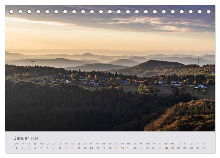 Produktbild: Augenblicke im Pf&auml;lzerwald (Tischkalender 2026 DIN A5 quer), CALVENDO Monatskalender